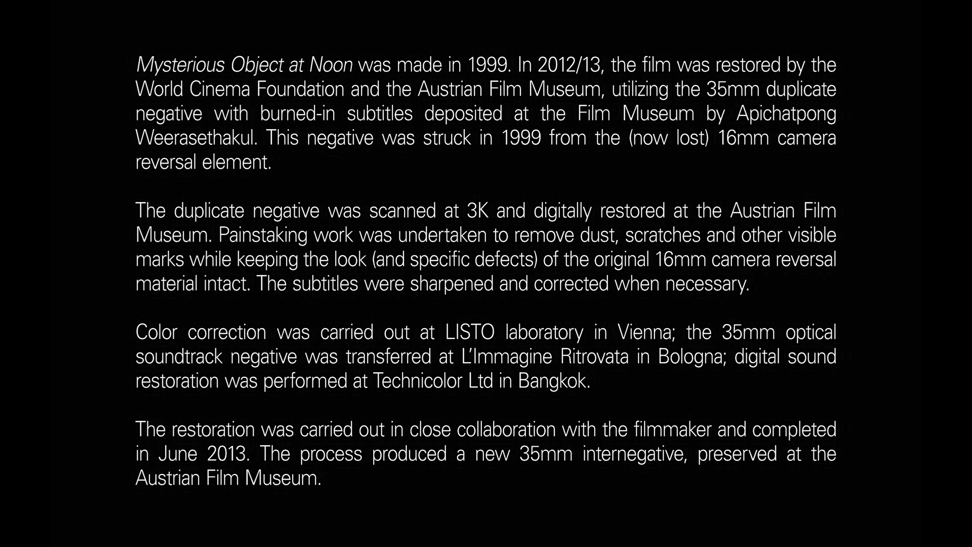 正午显影剧照的剧照