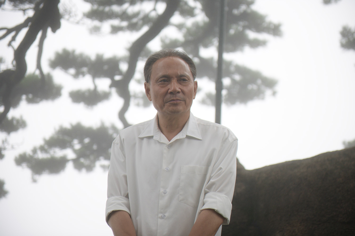 邓小平登黄山剧照的剧照