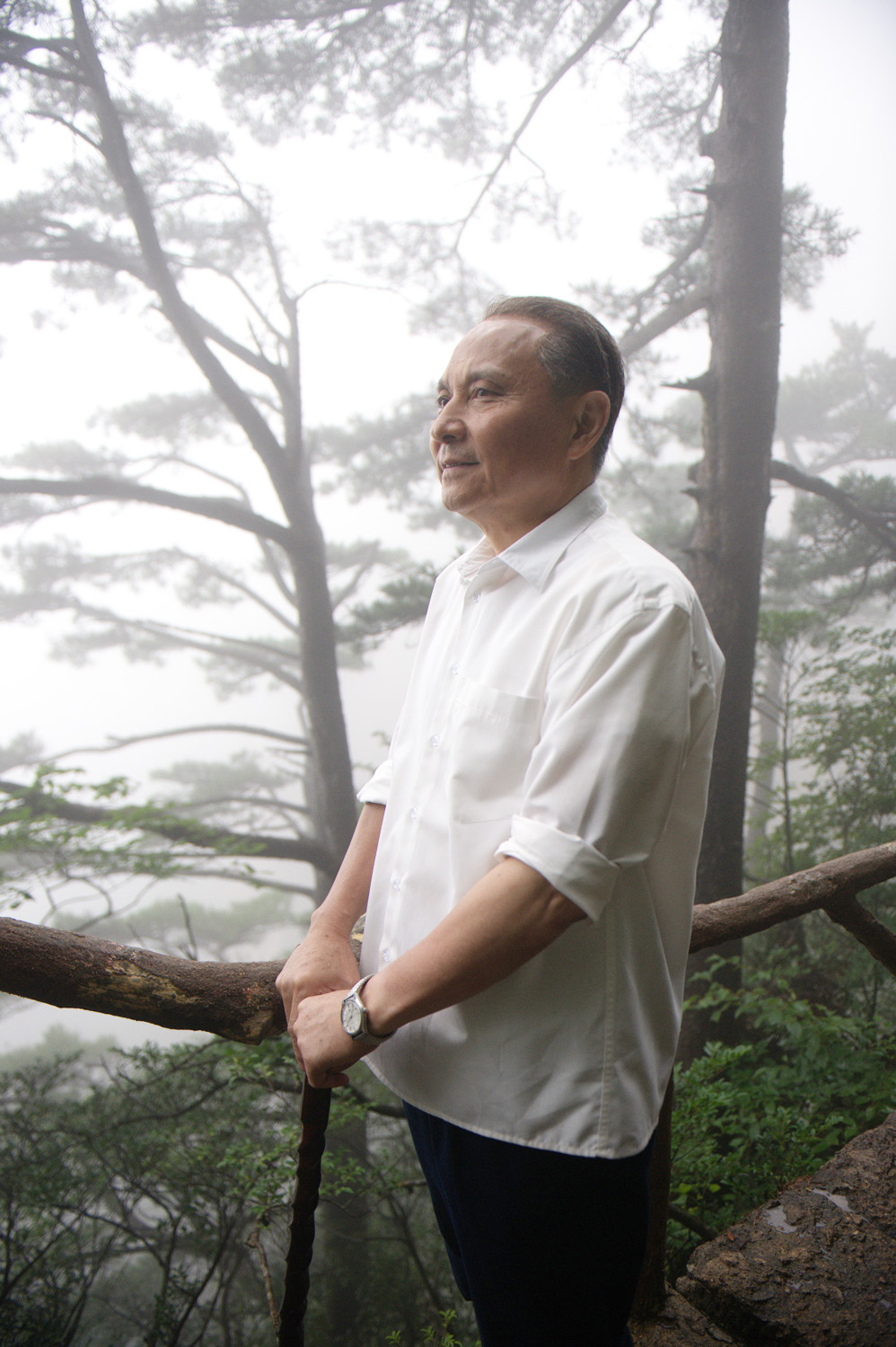 邓小平登黄山剧照的剧照