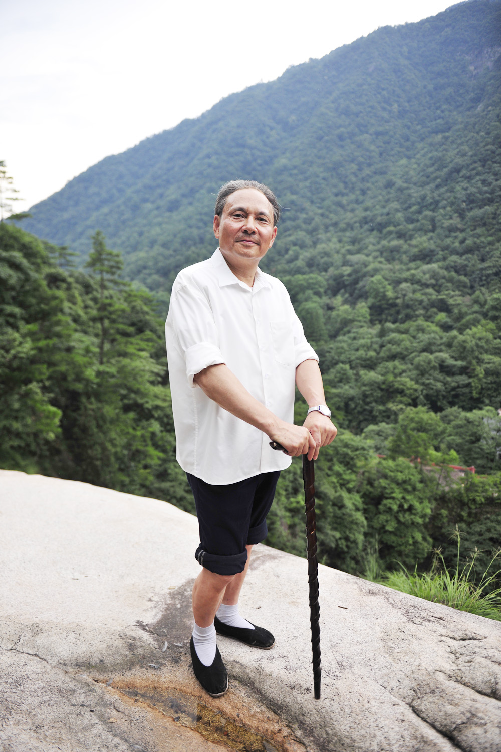 邓小平登黄山剧照的剧照