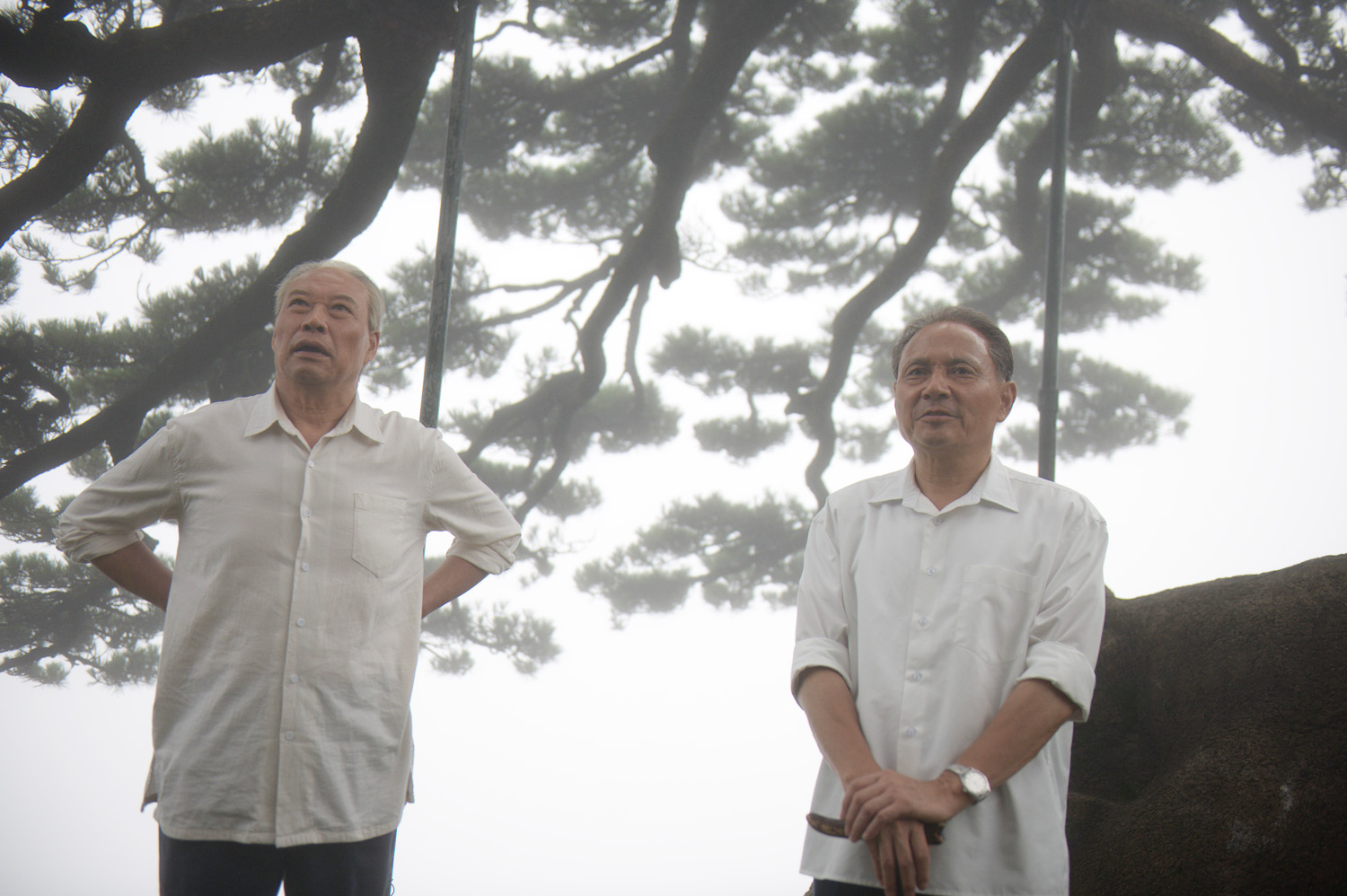 邓小平登黄山剧照的剧照