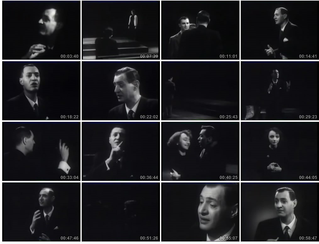 路易·茹韦四零年的《唐璜》表演课剧照的剧照