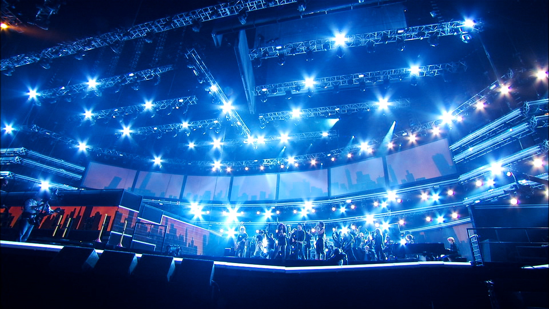 绿日遇见百老汇剧照的剧照