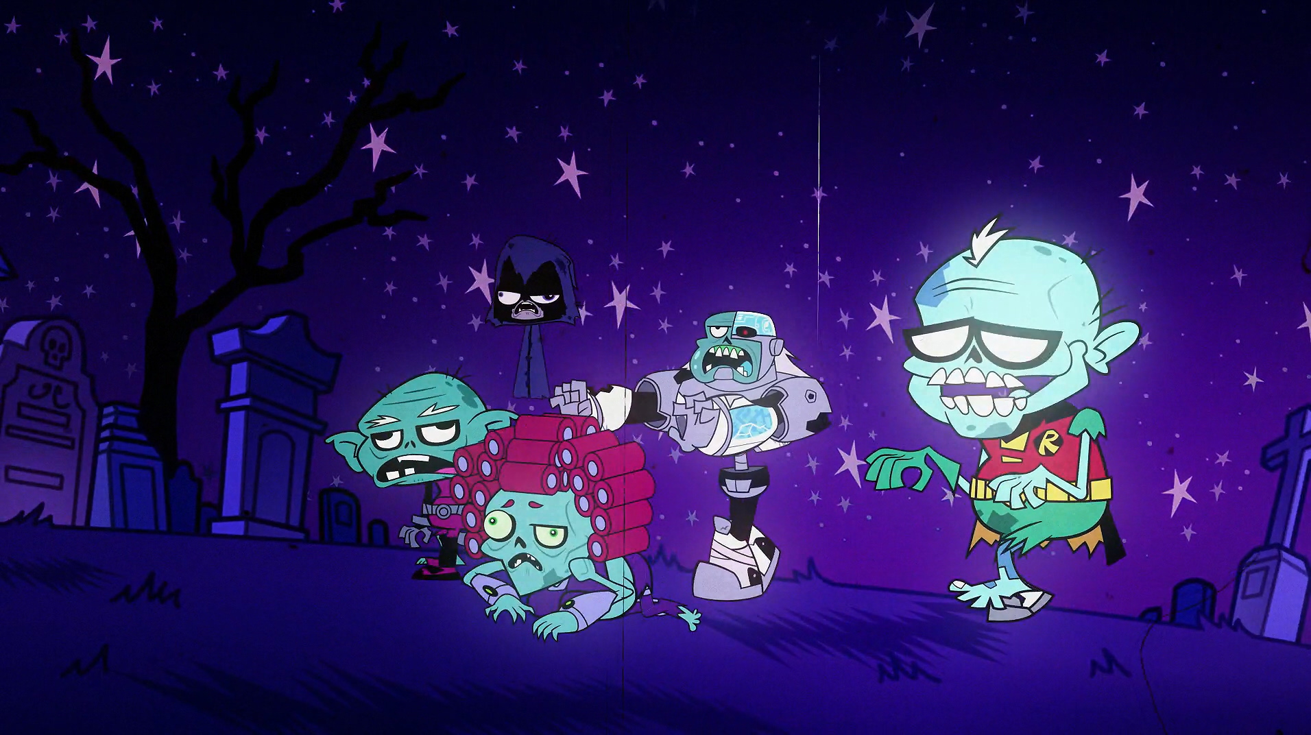 少年泰坦出击大战少年泰坦剧照的剧照