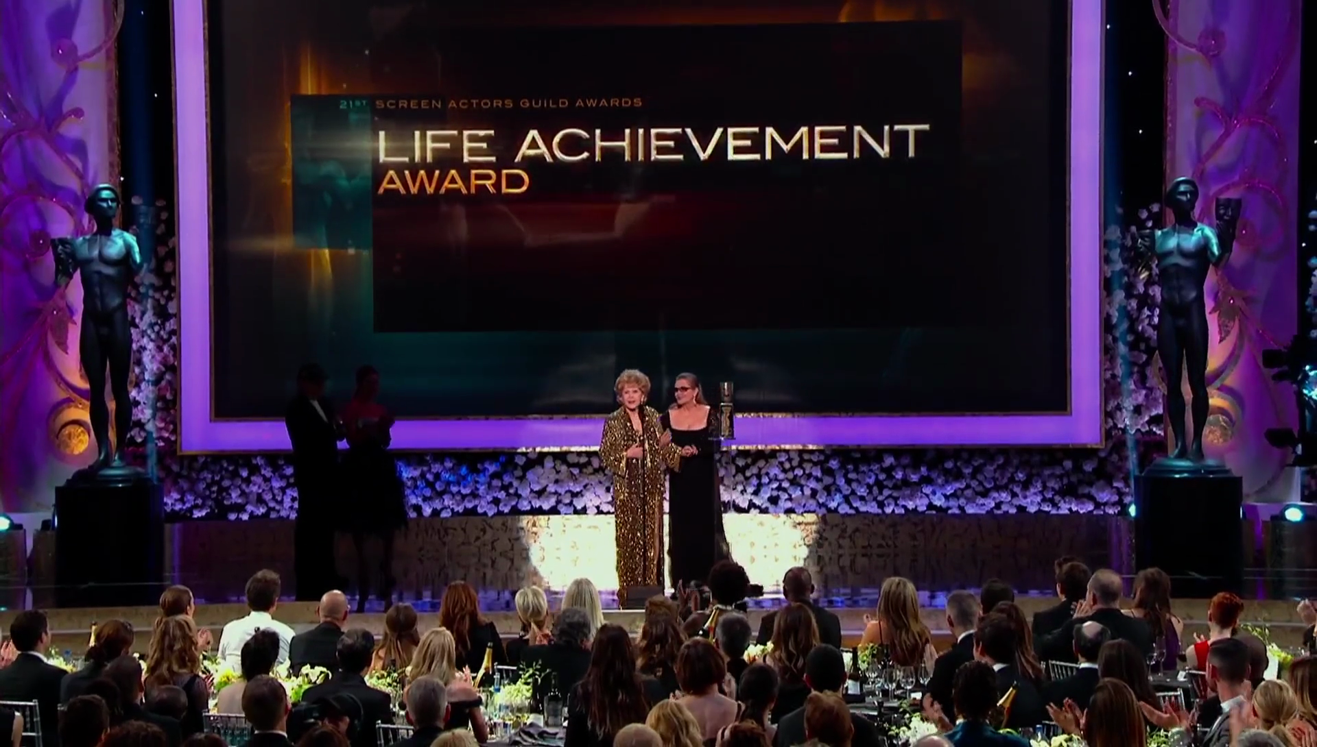 明亮之星：主演凯莉·费雪和戴比·雷诺兹剧照的剧照