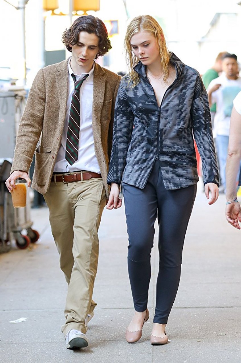 纽约的一个雨天剧照的剧照