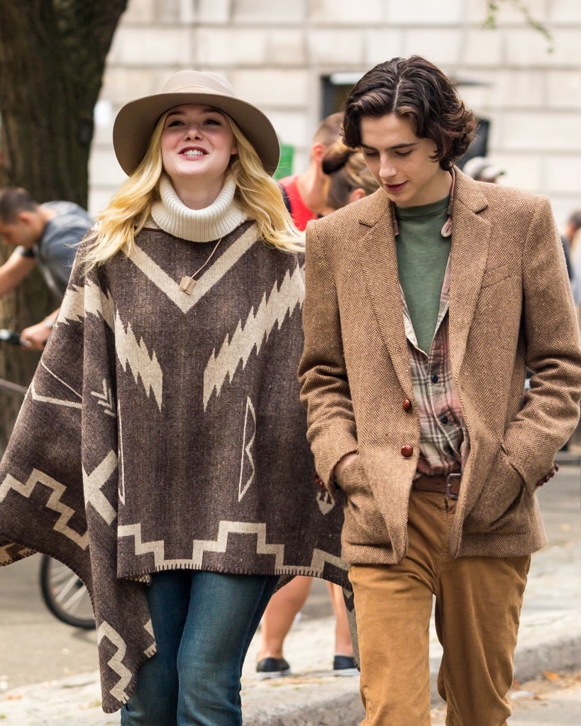 纽约的一个雨天剧照的剧照