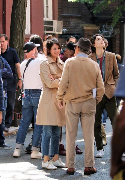 纽约的一个雨天剧照的剧照