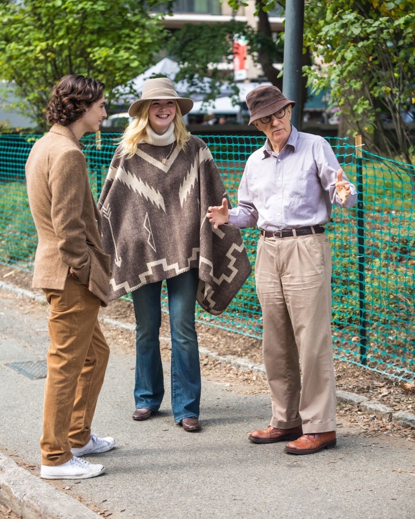 纽约的一个雨天剧照的剧照
