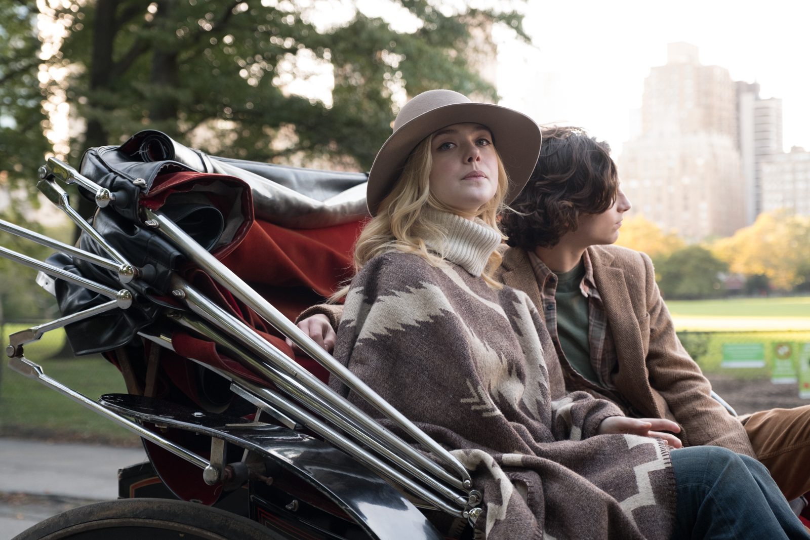 纽约的一个雨天剧照的剧照