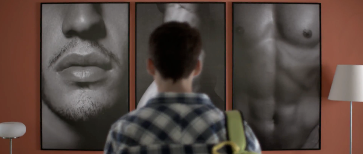 蓝色非粉红剧照的剧照