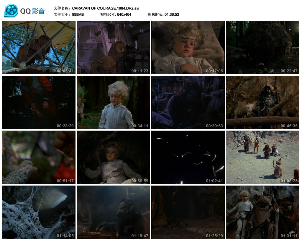 勇敢的马队：伊沃克人历险记剧照的剧照