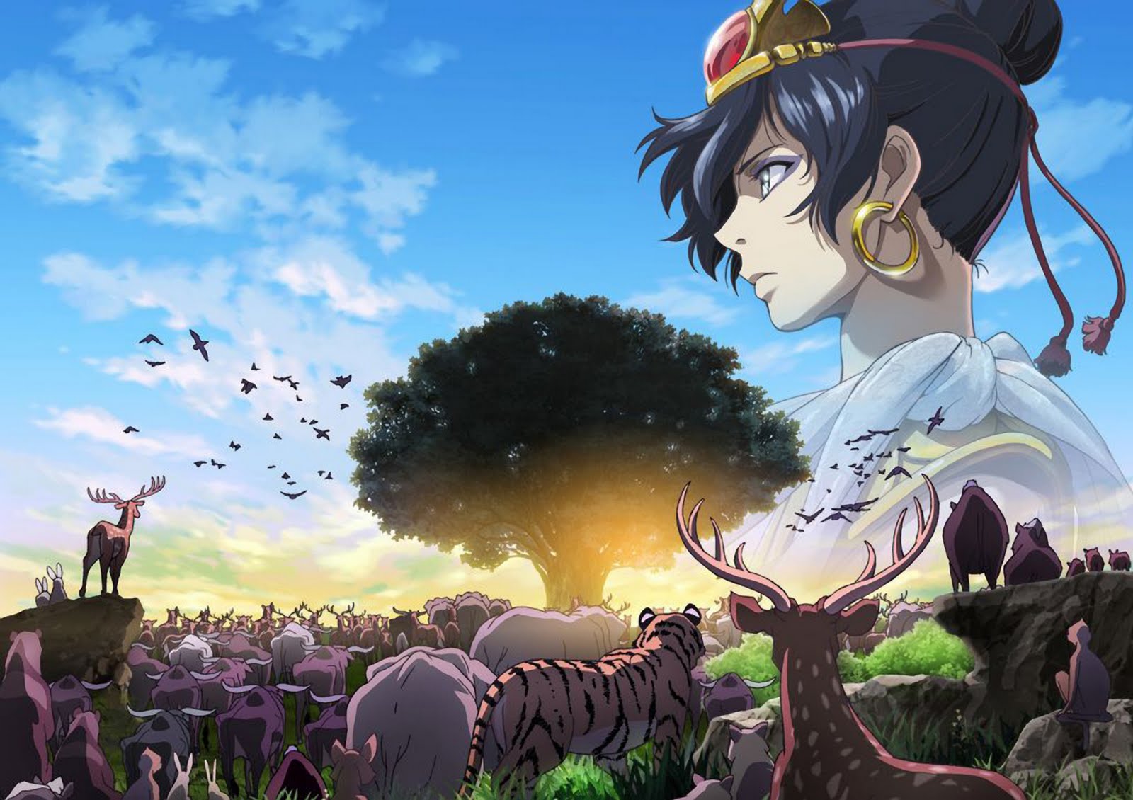 手塚治虫的佛陀：美丽的红色沙漠剧照的剧照