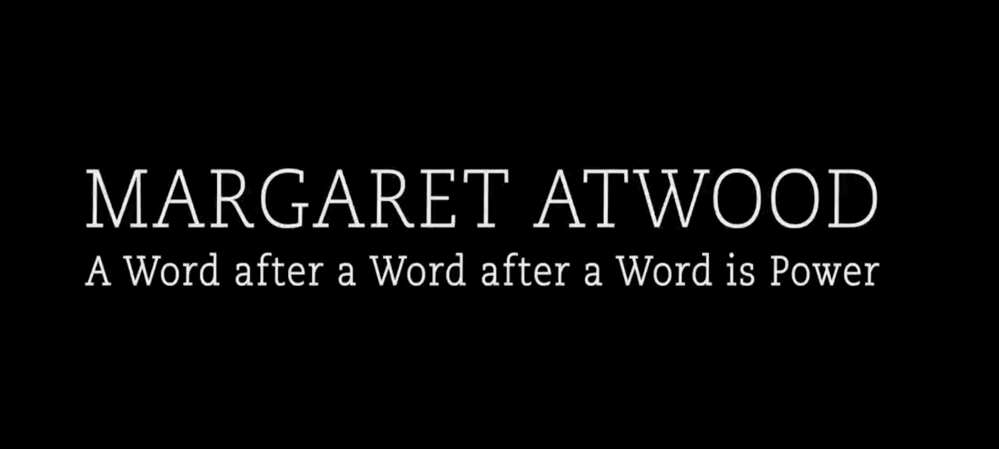 玛格丽特·阿特伍德：笔耕不辍是为力剧照的剧照