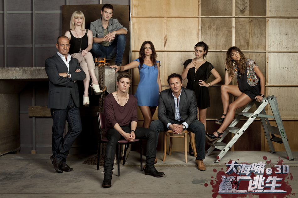 大海啸之鲨口逃生剧照的剧照