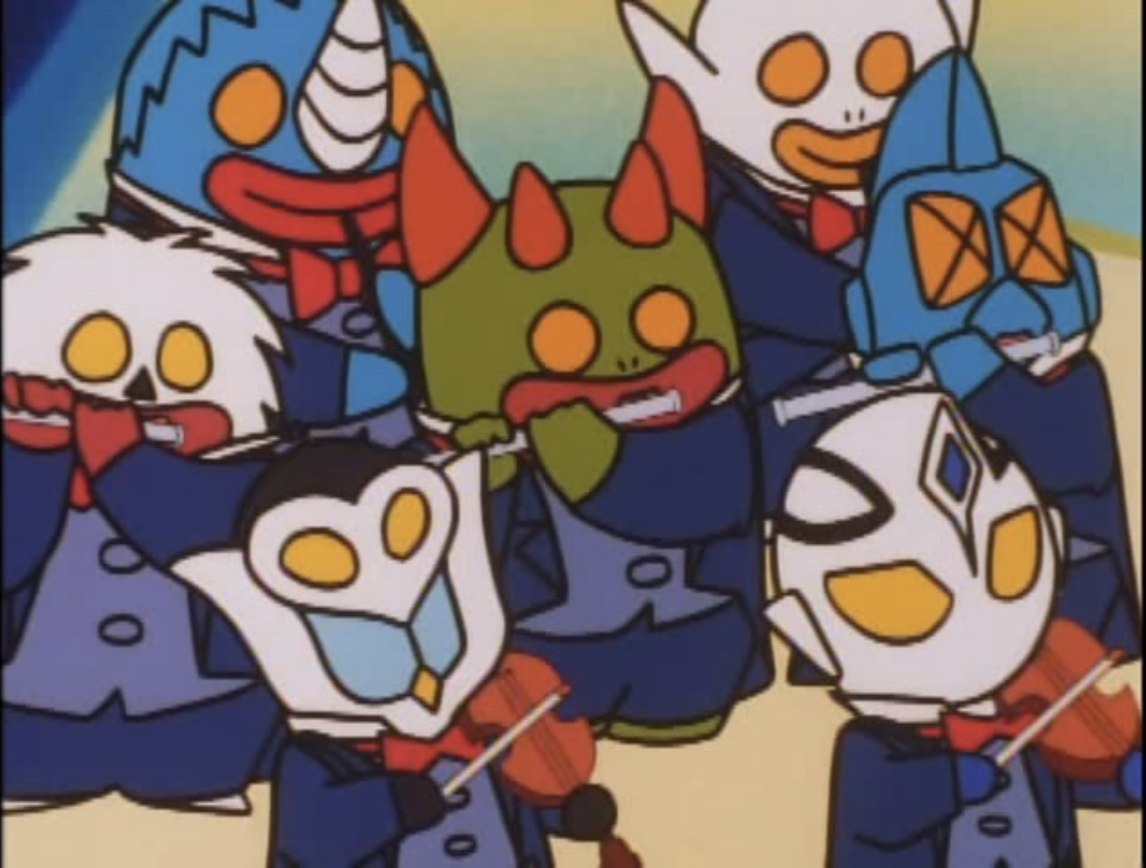 咸蛋超人之爱与和平剧照的剧照