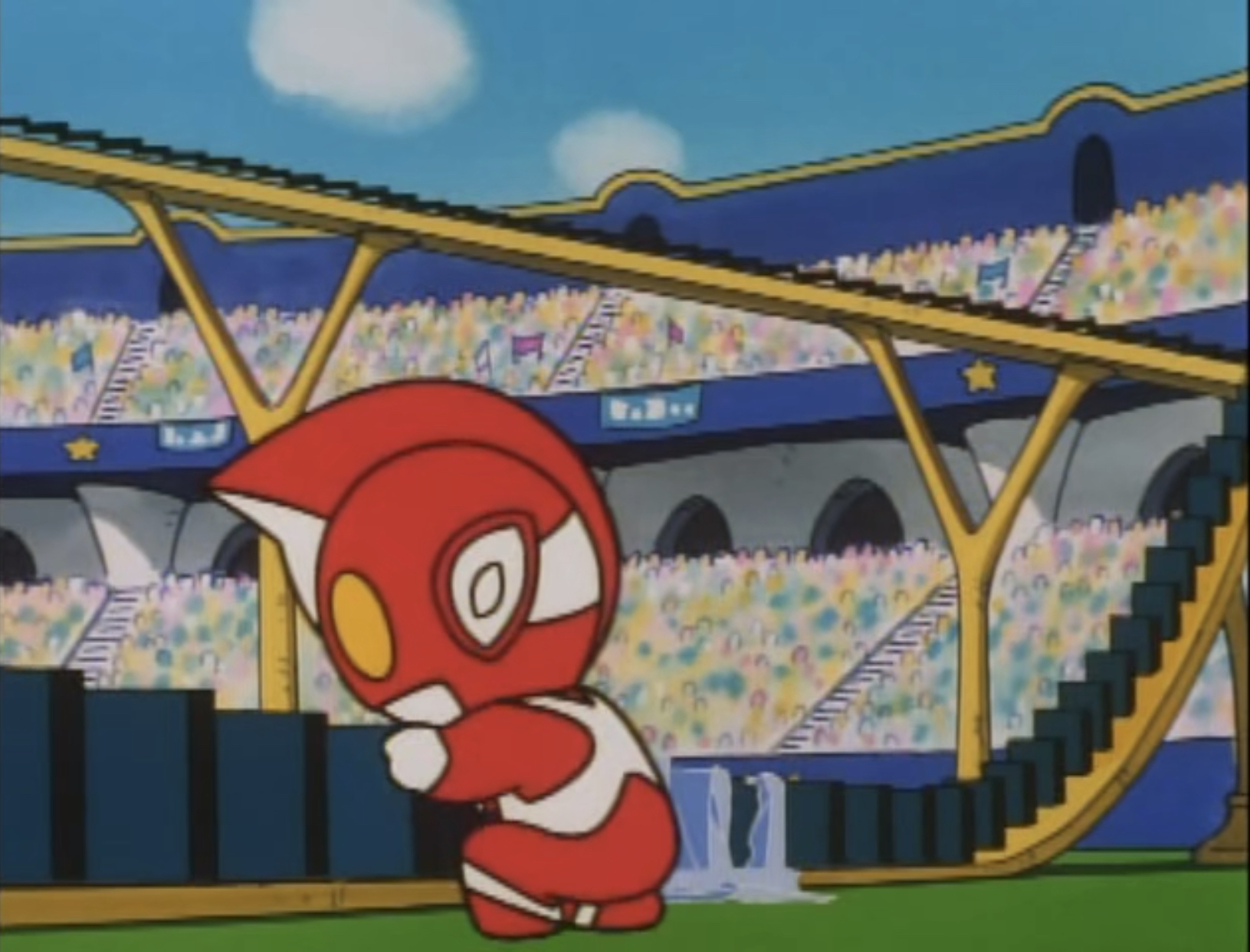 咸蛋超人之爱与和平剧照的剧照