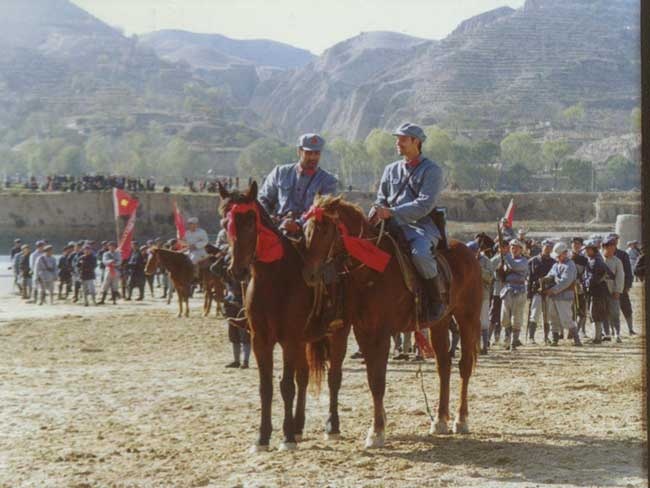 毛泽东与斯诺剧照的剧照