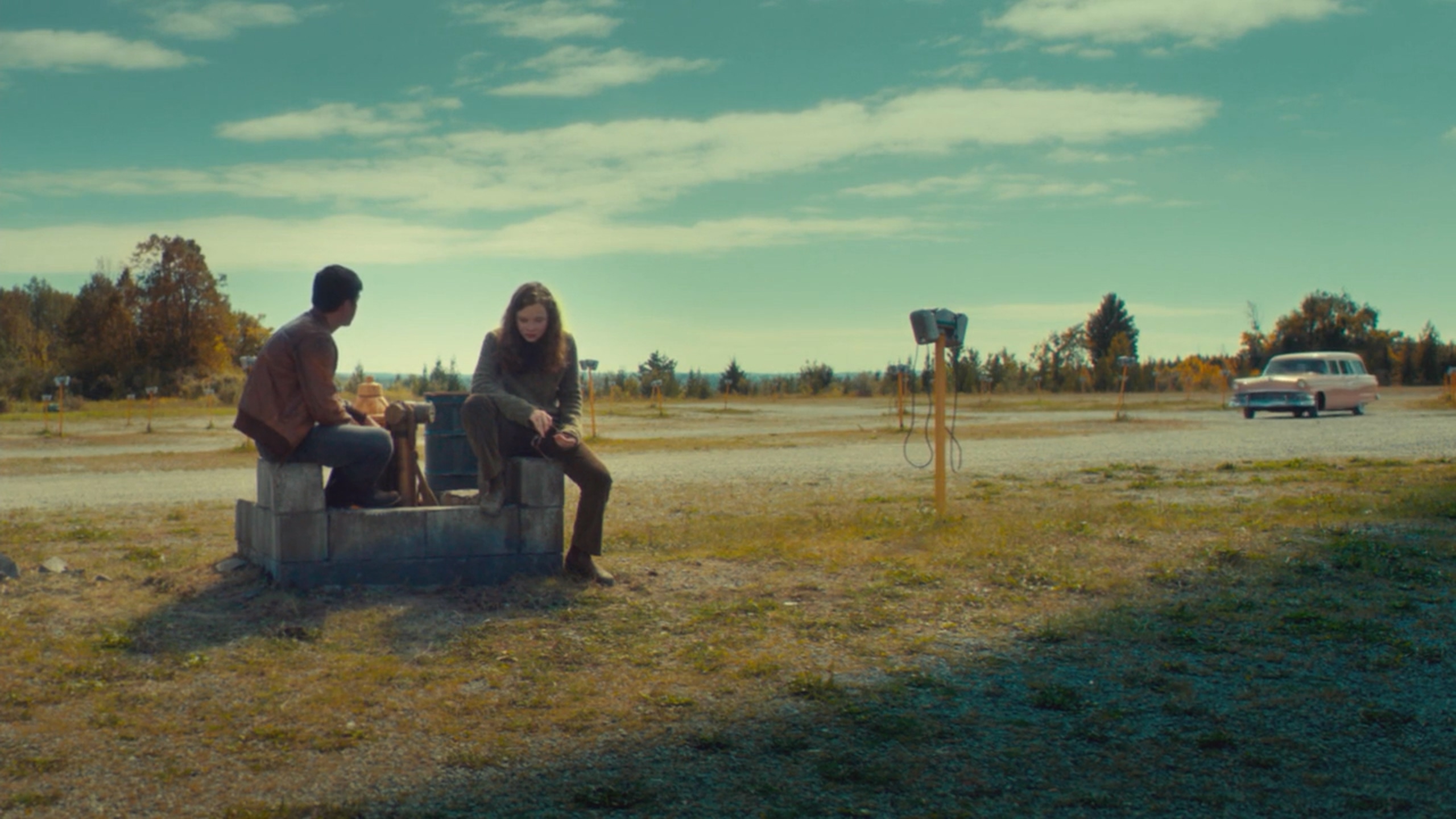 在黑暗中讲述的恐怖故事剧照的剧照