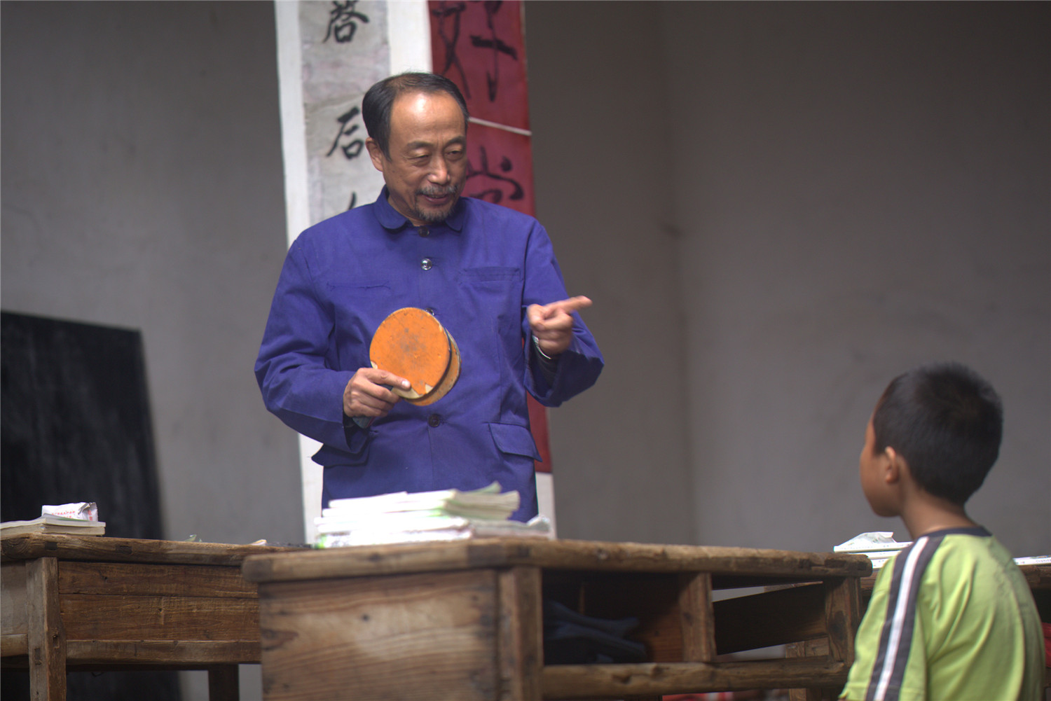 一个人的课堂剧照的剧照