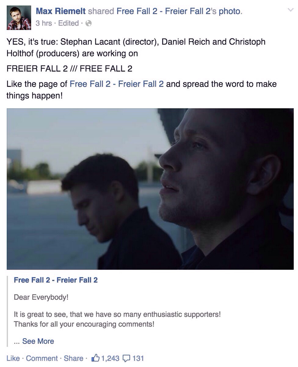 自由坠落剧照的剧照