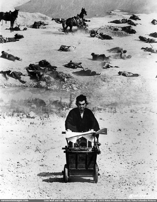 带子雄狼：向乳母车吹去的死亡之风剧照的剧照