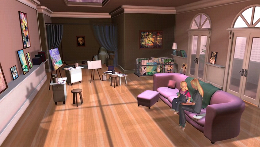 芭比之长发公主剧照的剧照