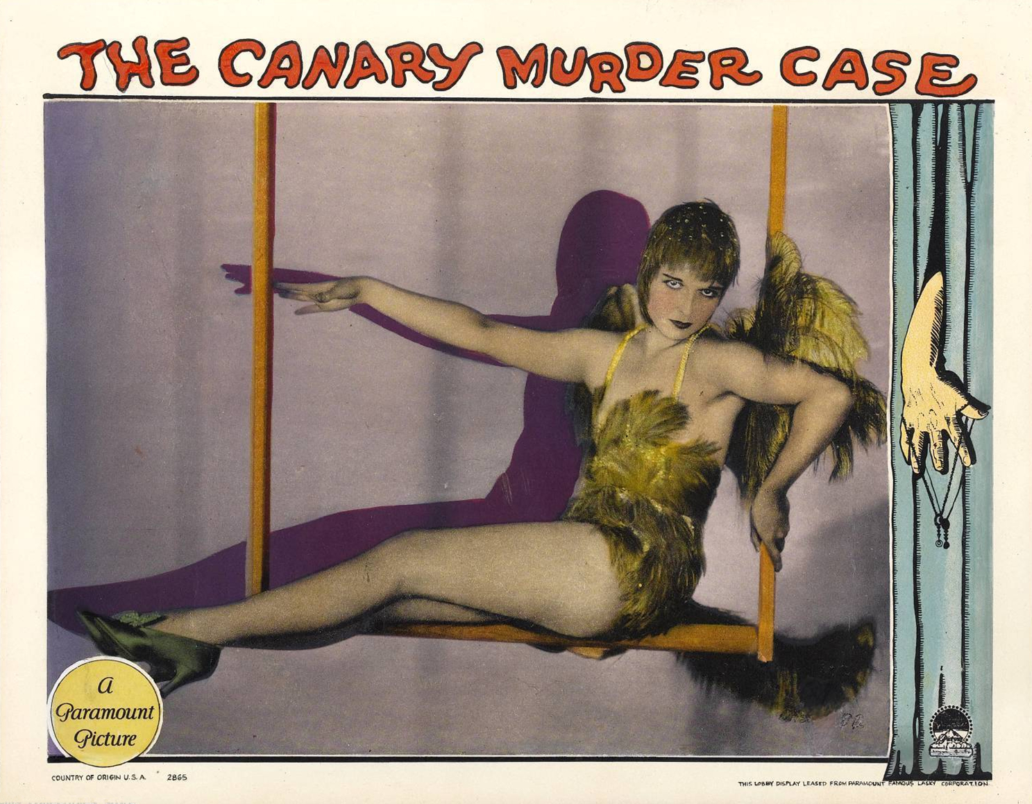 金丝雀谋杀案剧照的剧照