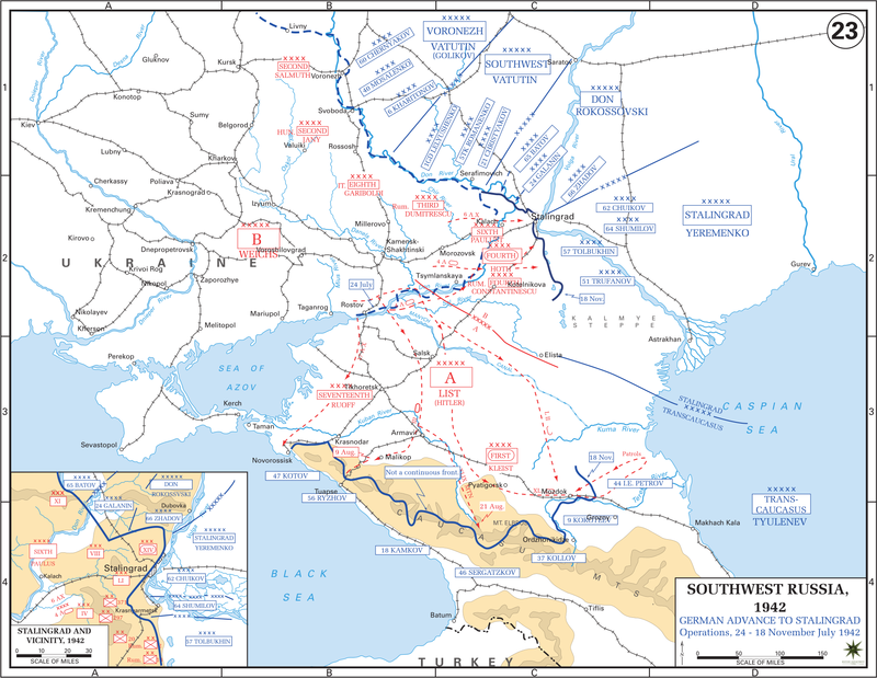 斯大林格勒大血战剧照的剧照
