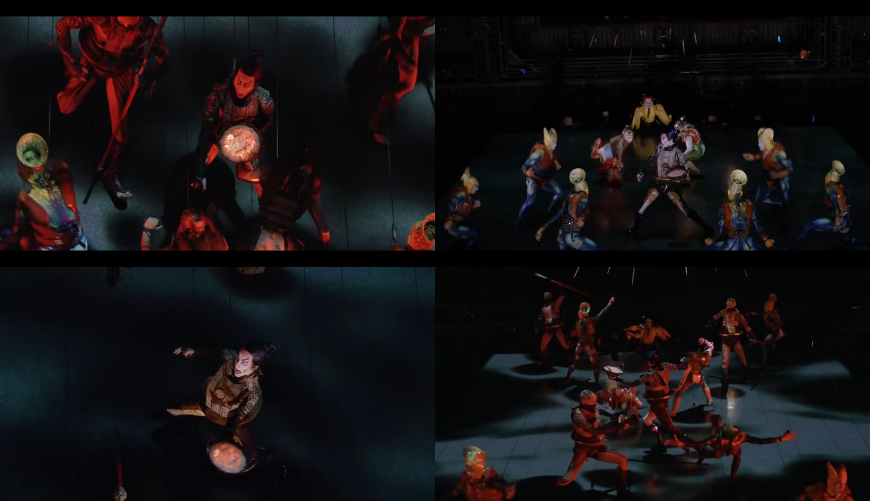 太阳马戏团：遥远的世界剧照的剧照