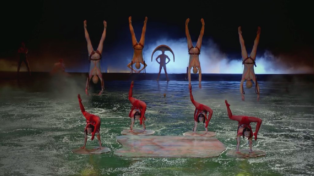 太阳马戏团：遥远的世界剧照的剧照