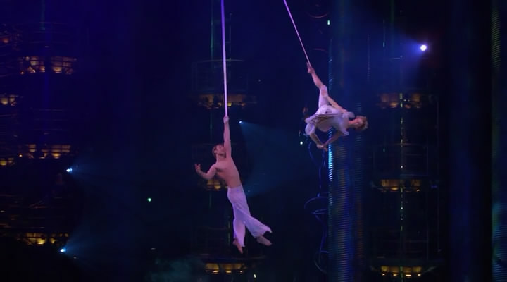 太阳马戏团：遥远的世界剧照的剧照