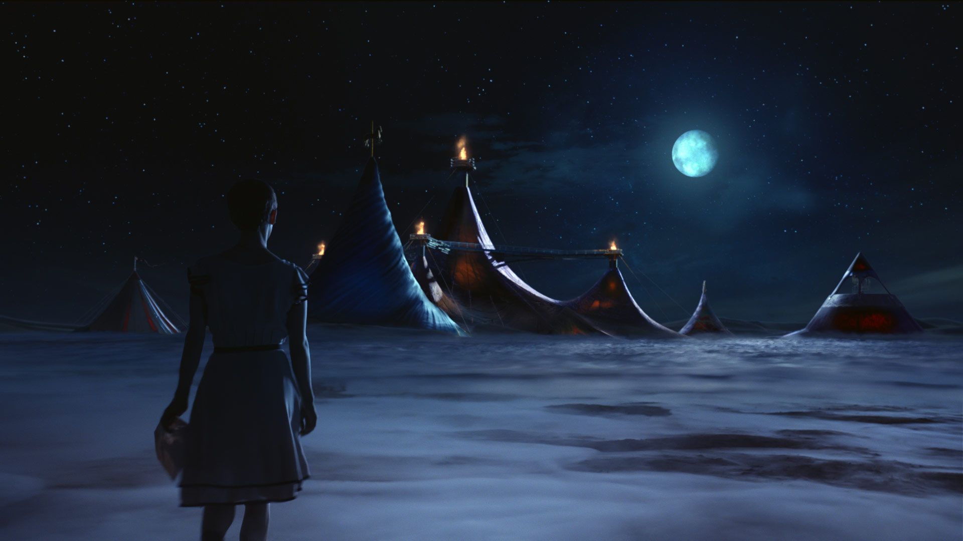 太阳马戏团：遥远的世界剧照的剧照