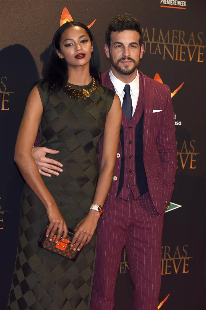 雪中的棕榈树剧照的剧照