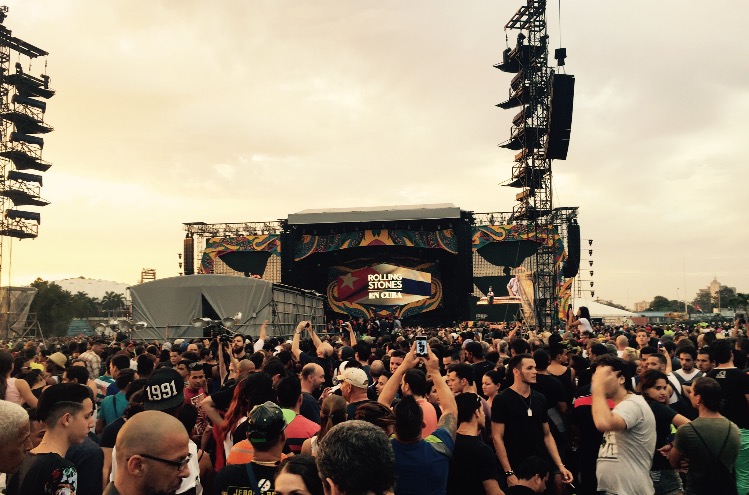 滚石乐队：哈瓦那月圆夜剧照的剧照