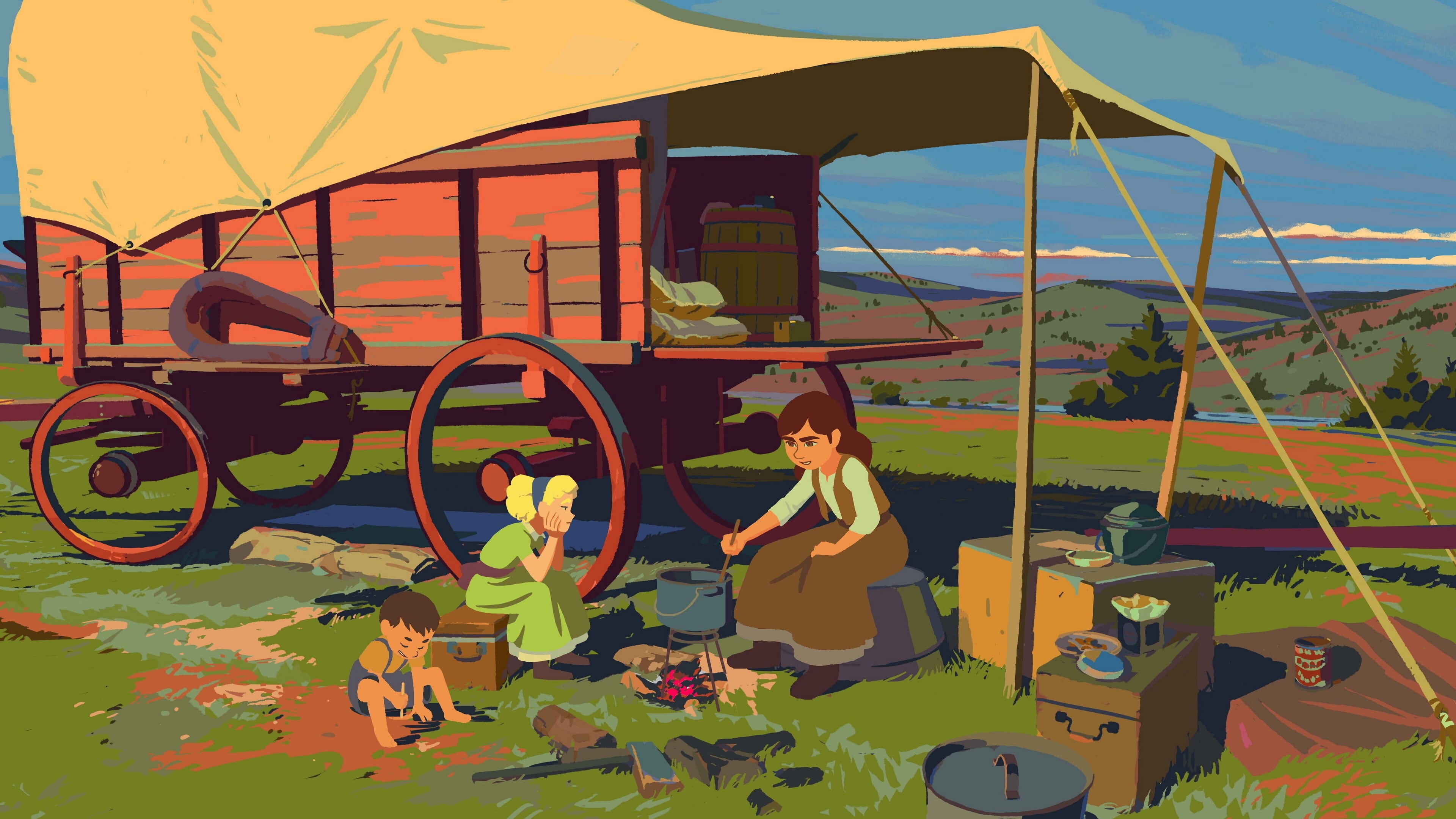 拓荒野女孩剧照的剧照