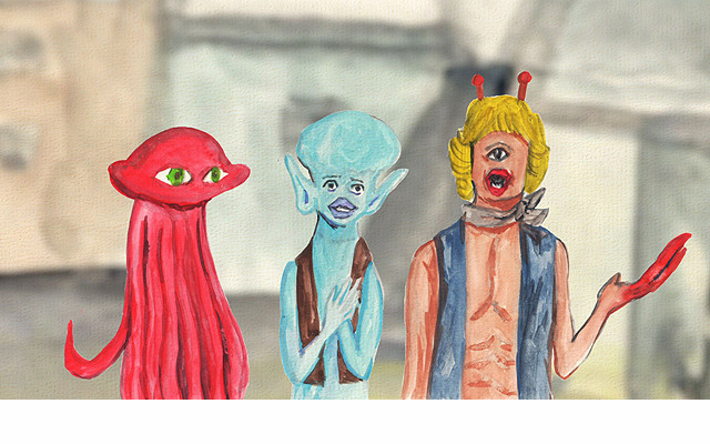 笨蛋昔话剧场版 老头战争剧照的剧照