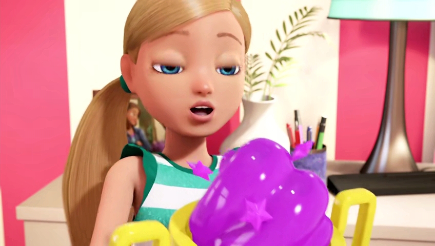 芭比娃娃游戏英雄剧照的剧照