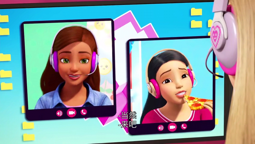 芭比娃娃游戏英雄剧照的剧照