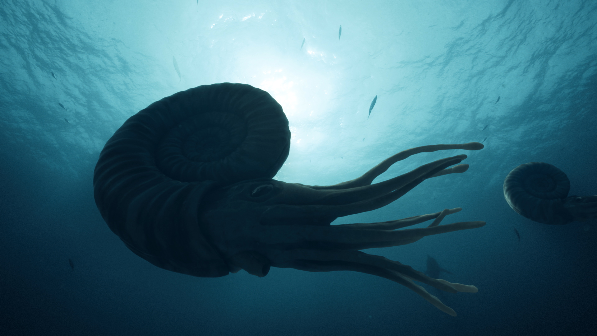 爱登堡爵士和海龙剧照的剧照