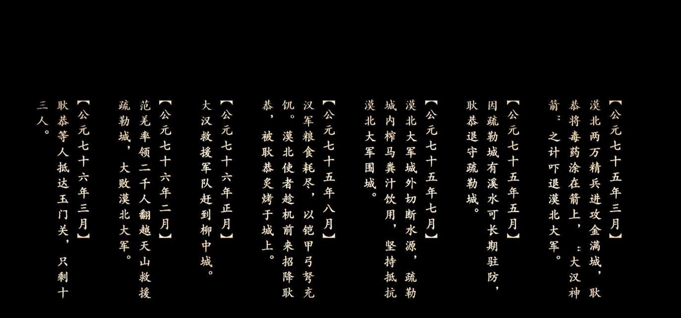 大汉十三将之血战疏勒城剧照的剧照