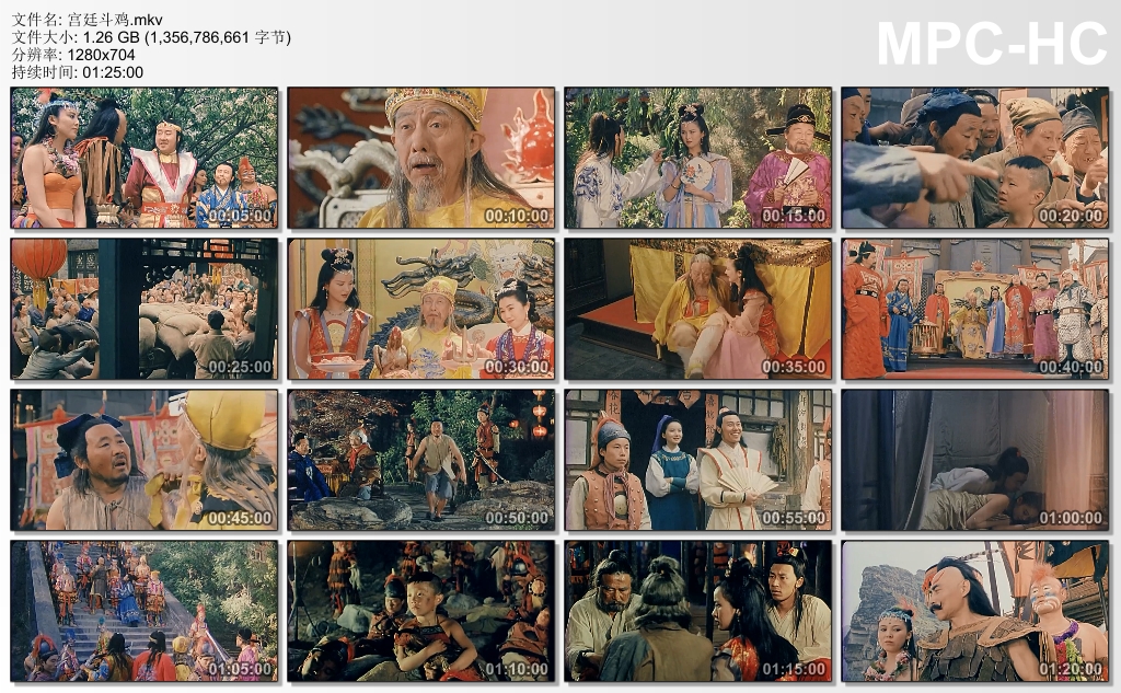 宫廷斗鸡剧照的剧照