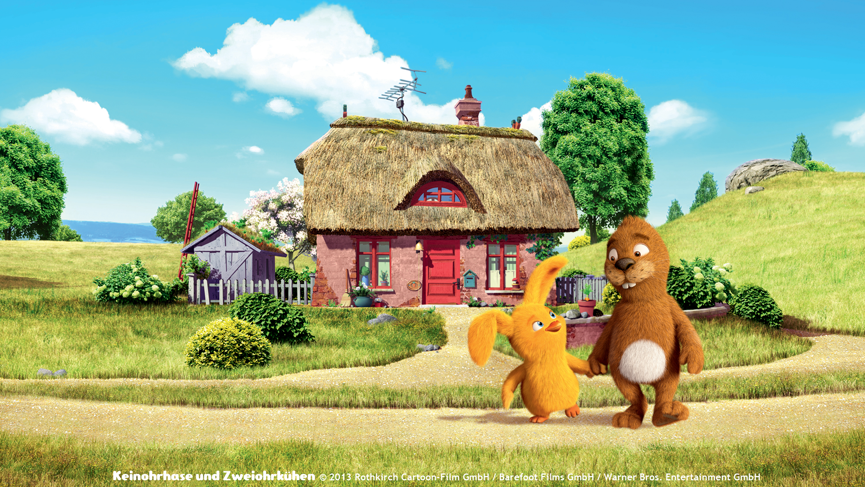 没有耳朵的兔子和两只耳朵的小鸡剧照的剧照