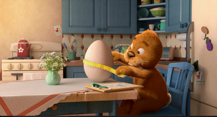 没有耳朵的兔子和两只耳朵的小鸡剧照的剧照