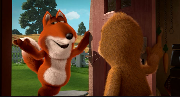 没有耳朵的兔子和两只耳朵的小鸡剧照的剧照