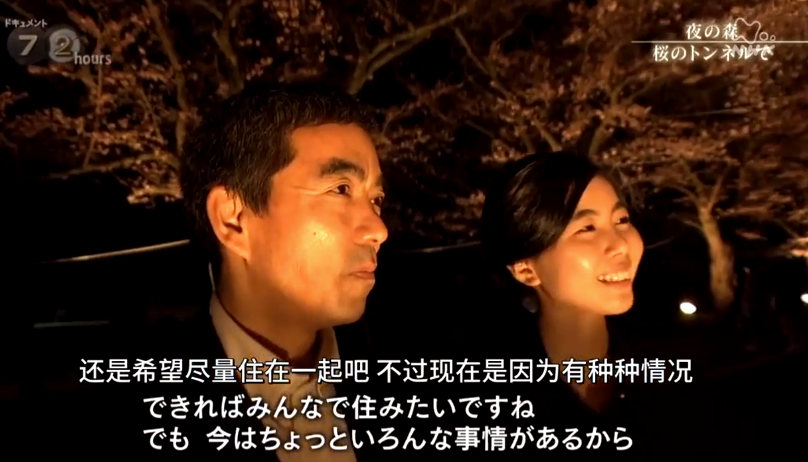 福岛夜之森 樱花隧道剧照的剧照