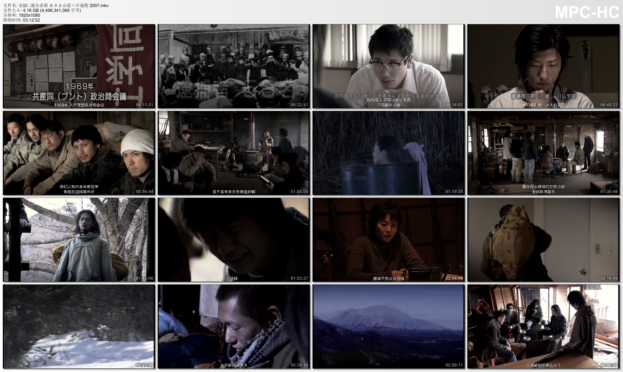 联合赤军实录：通向浅间山庄之路剧照的剧照