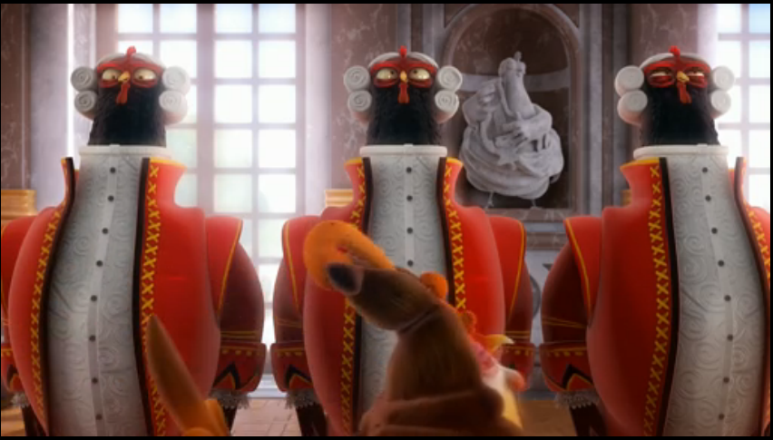 鸡群占领法兰西剧照的剧照