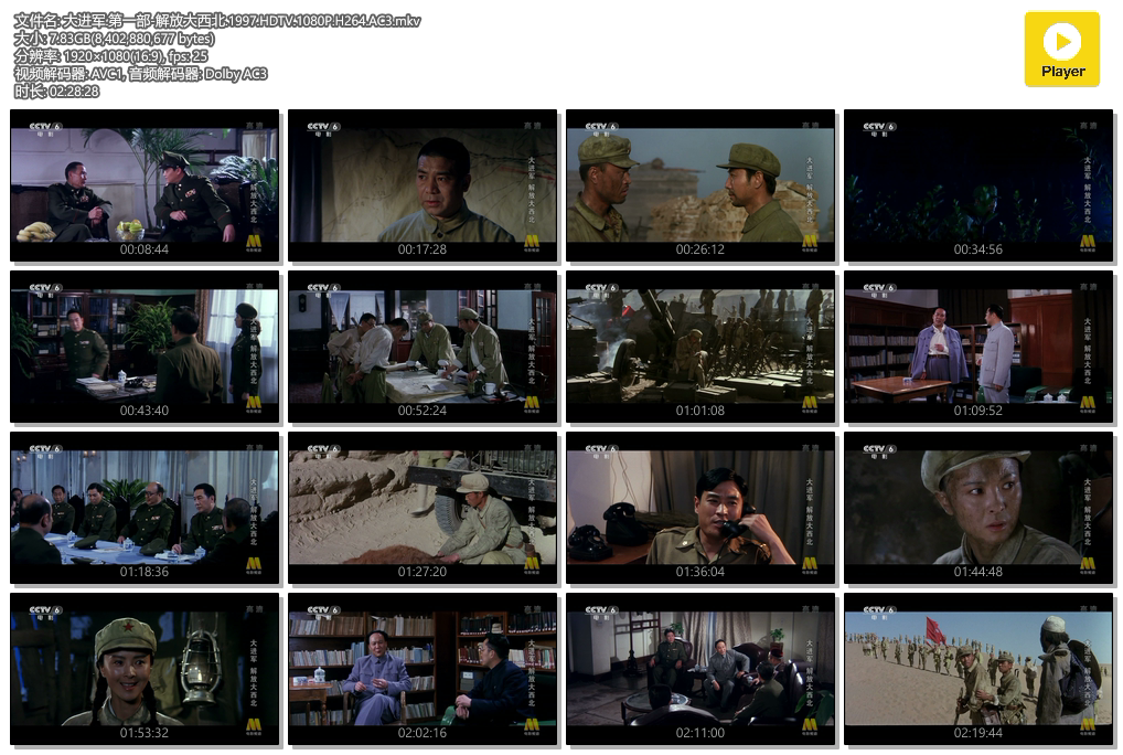 大进军——解放大西北剧照的剧照