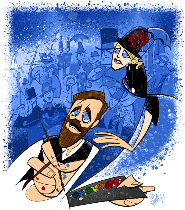 星期天与乔治同游公园剧照的剧照